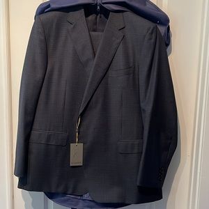 Canali Italian brand men suit, 100% wool. Brand new with tags. Size 64 (EU size)